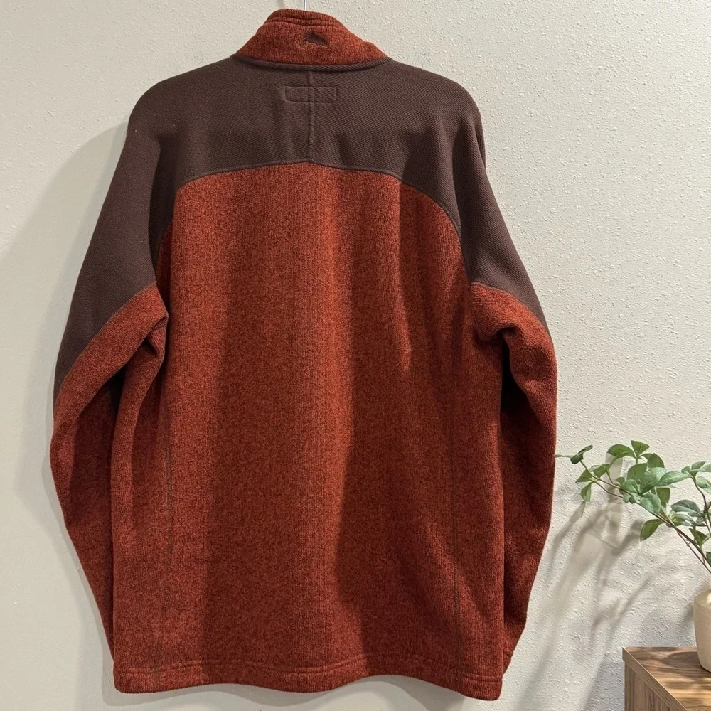 Simms XL Forest Rivershed 1/4 Zip Fleece Sweater Outdoor Fishing Hiking *READ*